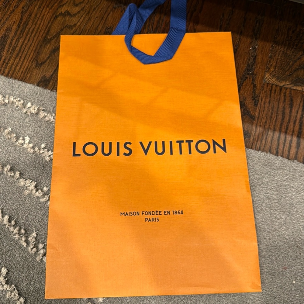 LOUIS VUITTON SHOPPING BAG. AUTHENTIC. 14”x9.75”